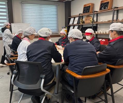 철저한 위생 관리