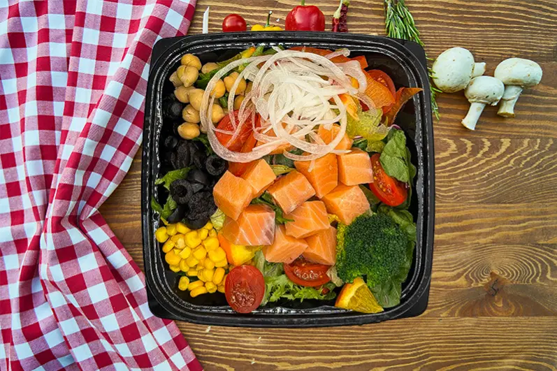 샐러드 도시락 이미지 2